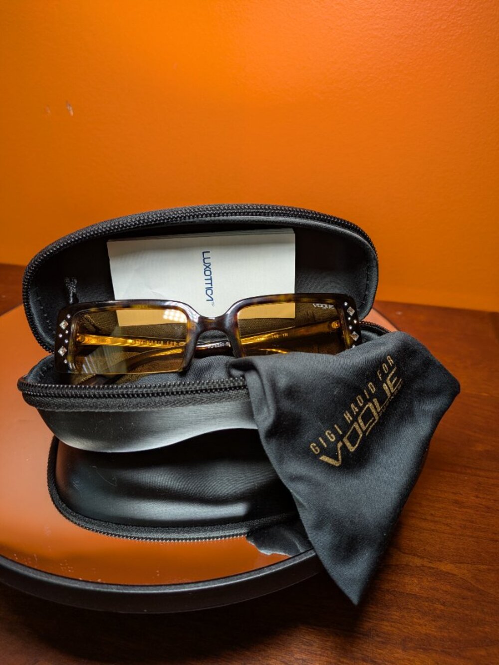 Vogue Gigi Hadid SOHO Sunglasses VO5280-SB W656/7 Havana Orange